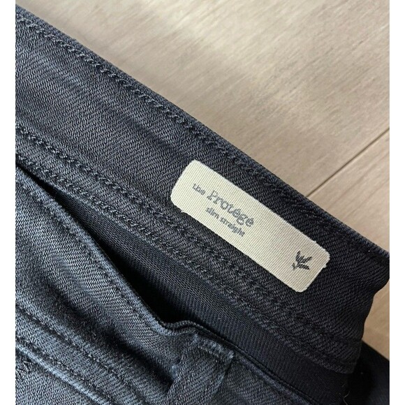 AG  Adriano Goldschmied The Portage Slim Straight Jeans Black Men 38x34 38/34 - Picture 5 of 9